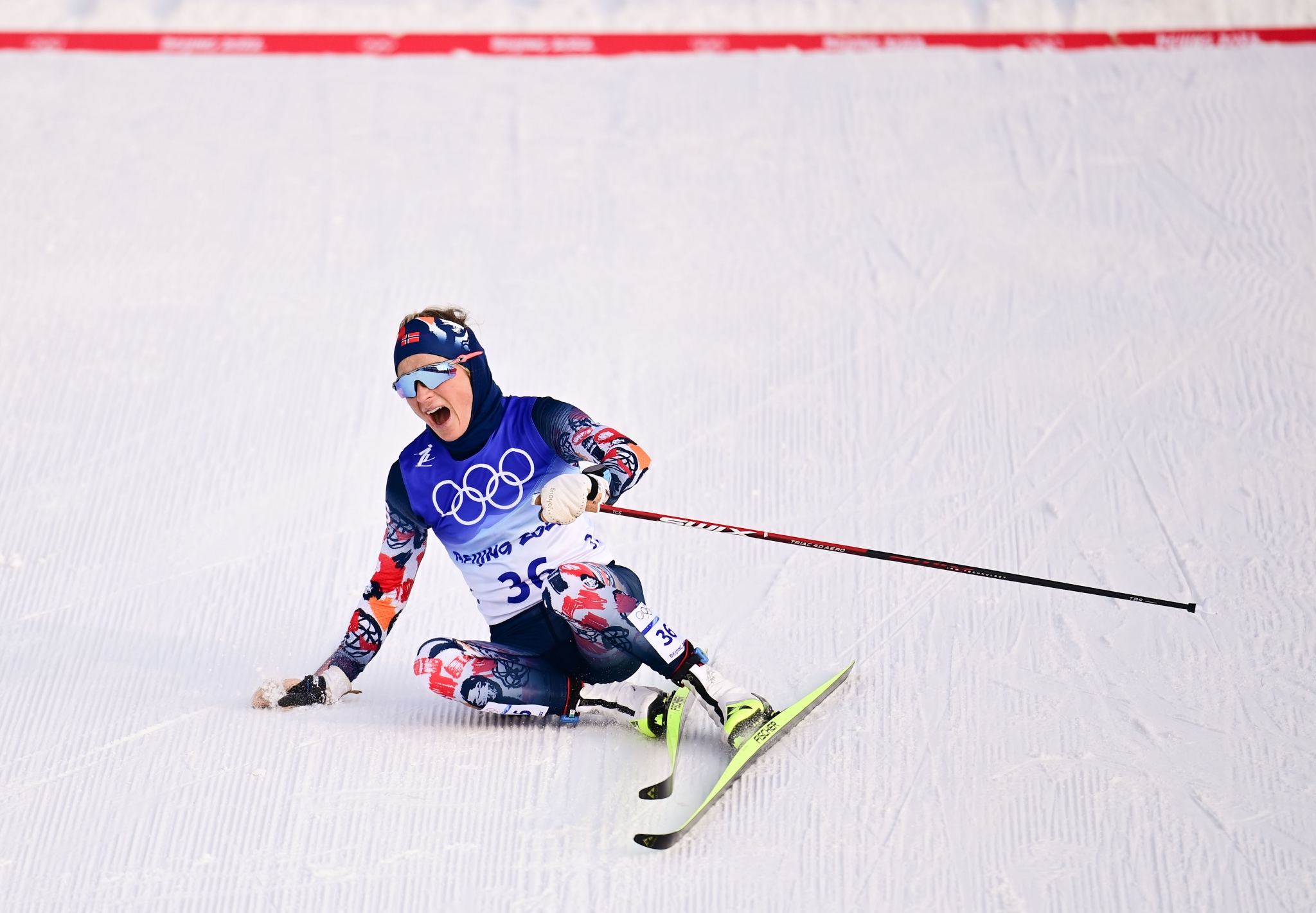 挪威选手在田径比赛中大放异彩