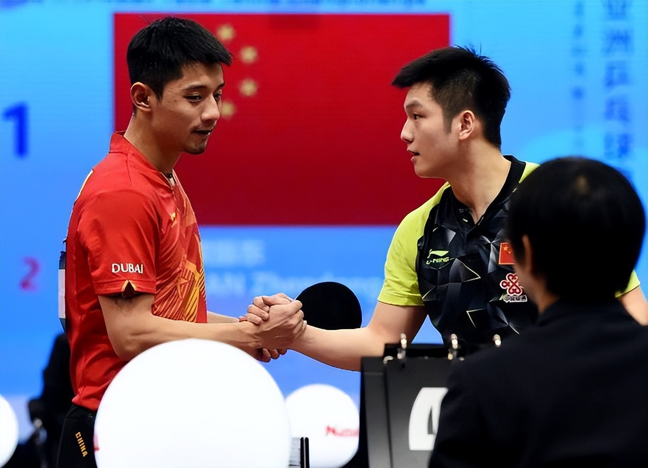 包含法国队完胜奥地利队，张继科高光表现的词条