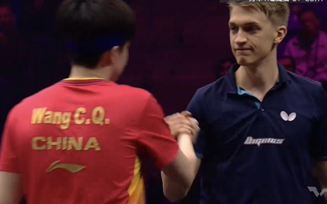 关于法国乒乓球队鏖战比利时乒乓球队，王皓惊艳世界的信息